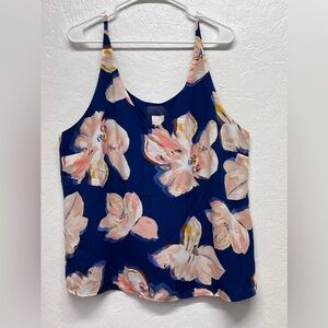 A New Day Women’s V-Neck Spaghetti Strap Flowy Top - XXL